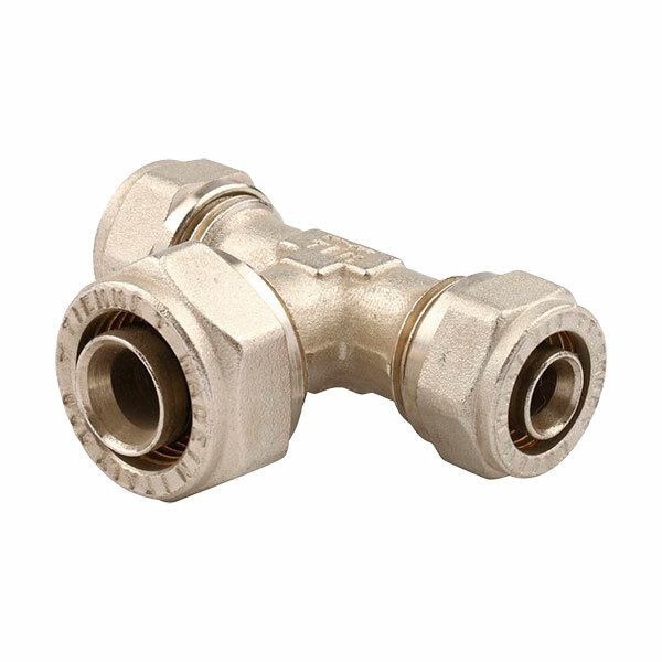 фото TIEMME Тройник переходной Tiemme 20x26x20 (обжим) (1600089)