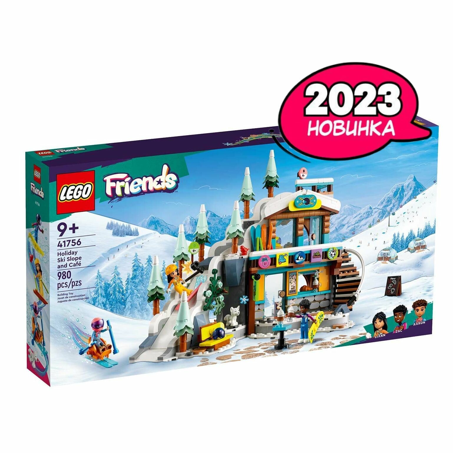 LEGO Friends 41756 Holiday Ski Slope and Cafe 980 Victoria BRICKS