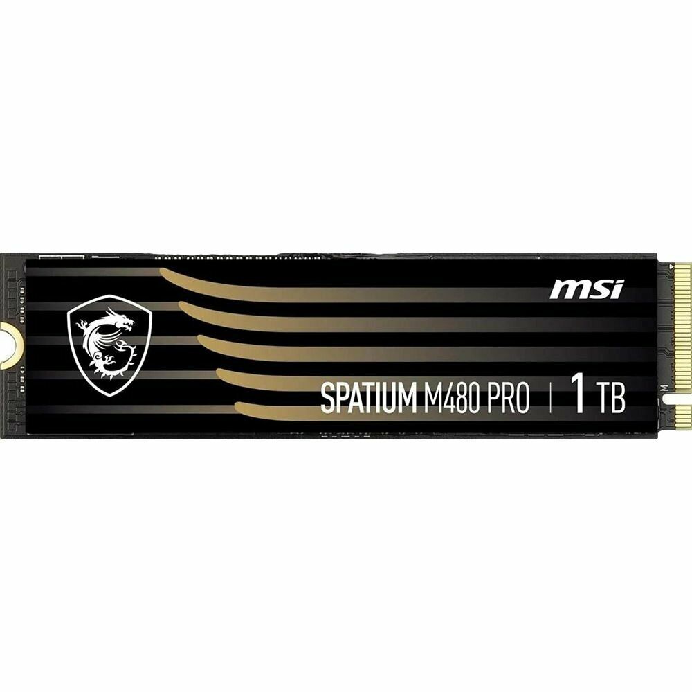 Внутренний SSD диск MSI Spatium M480 Pro 1TB, M.2 (S78-440L1G0-P83) — фото 1
