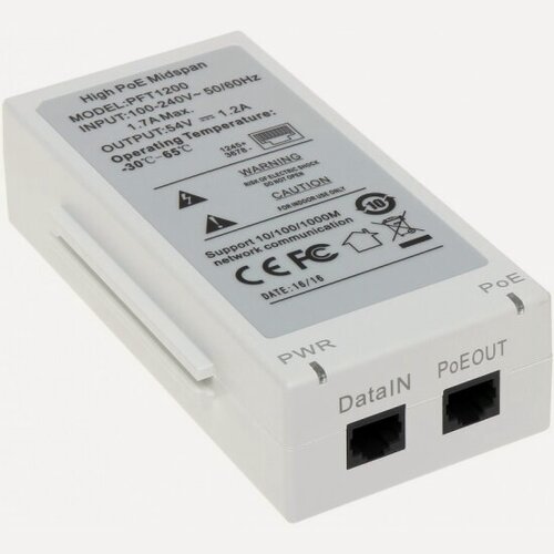 Изображение товара Инжектор POE Dahua DH-PFT1200