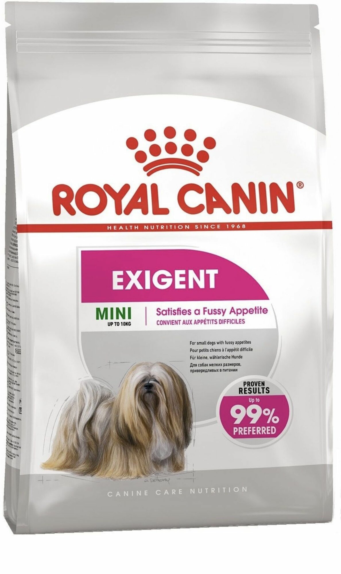 Корм Royal Canin Mini Exigent для собак 1кг Сухой корм для взрослых собак мелких пород, привередливых в питании