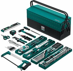 Универсальный набор инструмента KRAFTOOL Grand-152 1/2"+1/4" 152 предм, 27978-H152