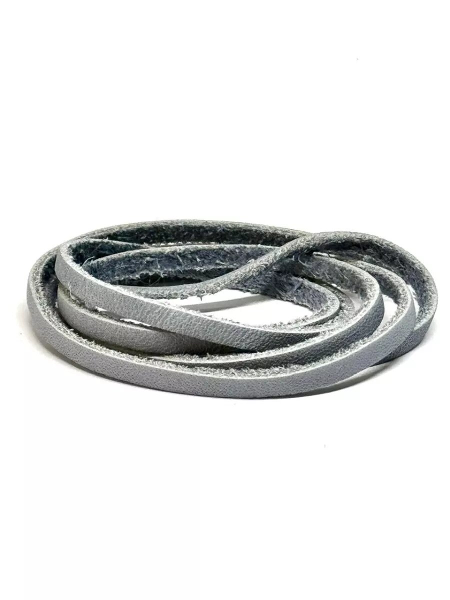 Шнур Вербица, 1 шт., длина 90 см, серо-голубой — фото 1