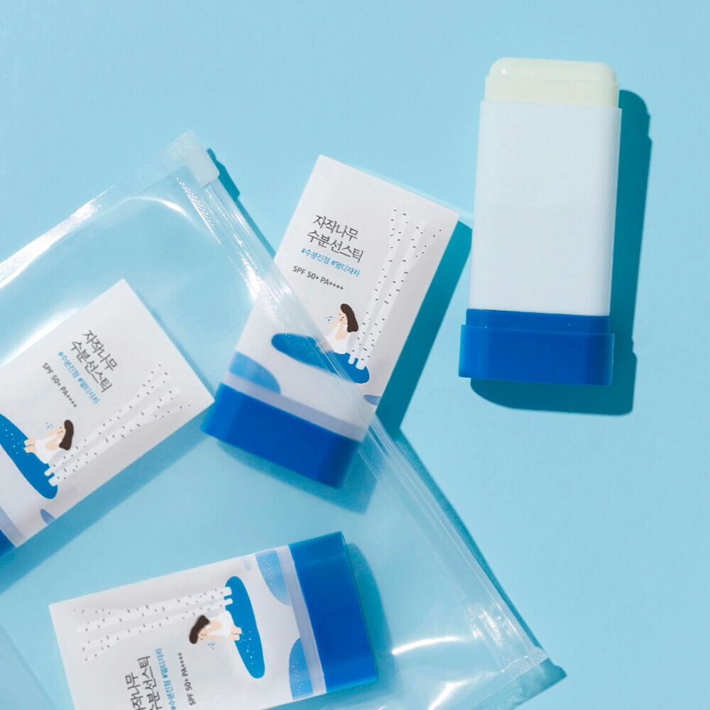 Солнцезащитный стик с березовым соком Round Lab Birch Juice Moisturizing Sun Stick SPF50+ PA++++ 19 g