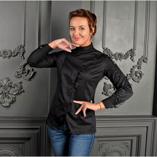 Изображение товара Китель поварской женский L-35.2 SLIM приталенный