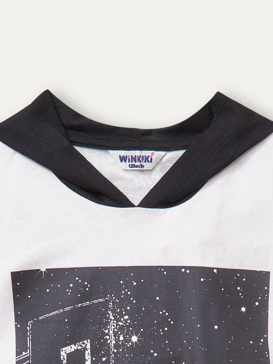 Майка Winkiki, размер 128, белый — фото 1