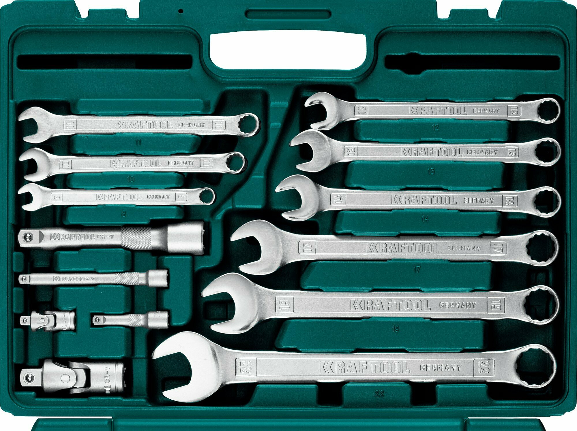 KRAFTOOL X-Drive 82, 82 предм, (1/2"+1/4"), универсальный набор инструмента (27887-H82) — фото 1