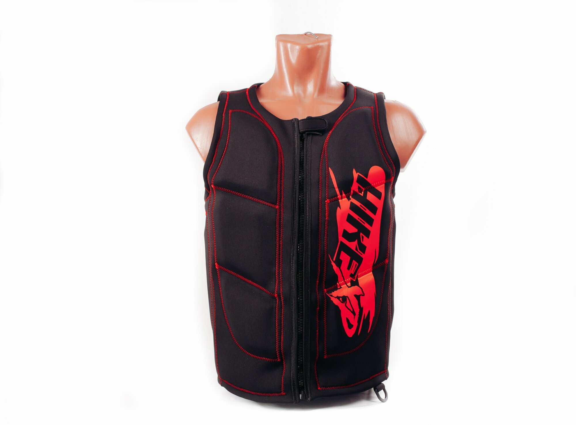 Жилет Hike Xp неопрен черный/красный-M