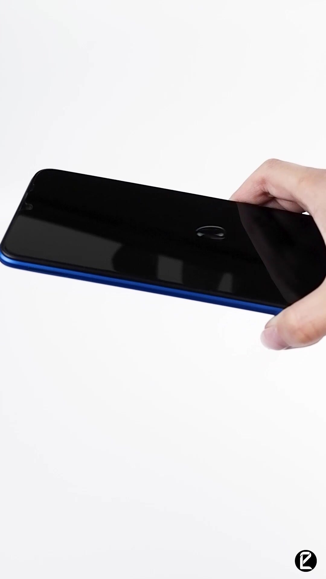 Противоударное защитное стекло Антишпион для телефона Xiaomi 11T / Закаленное приватное стекло на весь экран для смартфона Сяоми 11Т — фото 1