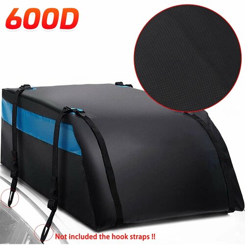 Универсальный Большой Водонепроницаемый Автомобильный багажник 589L 132x97x46 см с защитой от УФ-излучения багажник на крышу багаж дорожная сумка для внедорожников style 1-600D 4311₽