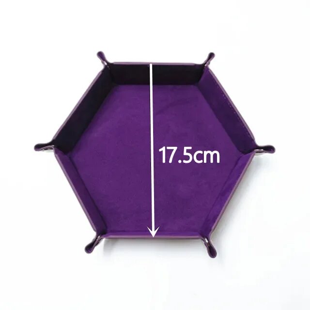 Складная коробка для хранения лоток из искусственной кожи A 17.5cm