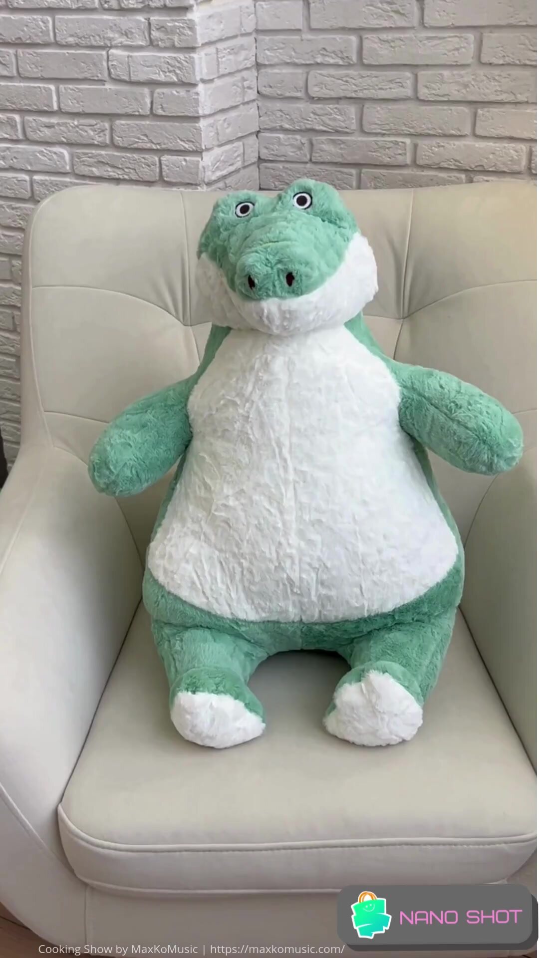 Игрушка мягкая "Крокодил", 65см — фото 1