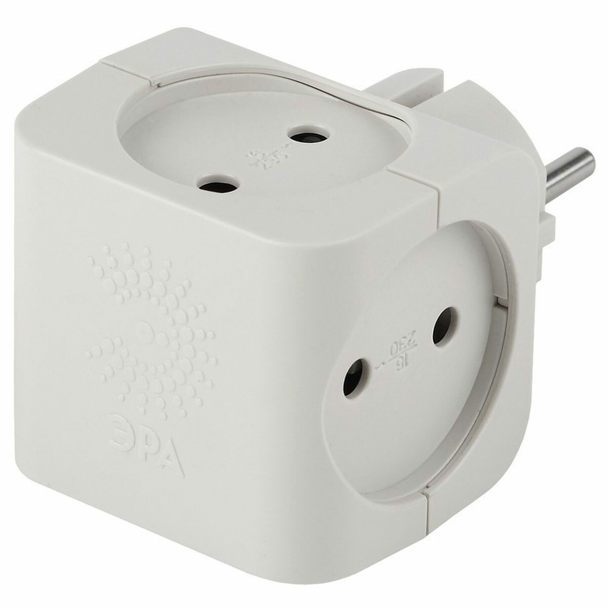 Сетевой разветвитель Эра 4 розетки белый (SP-4-W) 10шт.