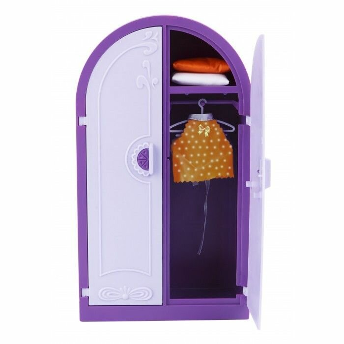 Мебель для кукол Огонек "Конфетти", шкаф, 29х7х16 см — фото 1