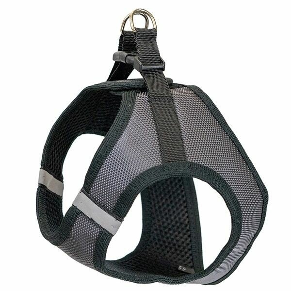 Шлейка Zoo-M "Кай" текстиль, 3-слойная XXL, обхват груди 44-49 см