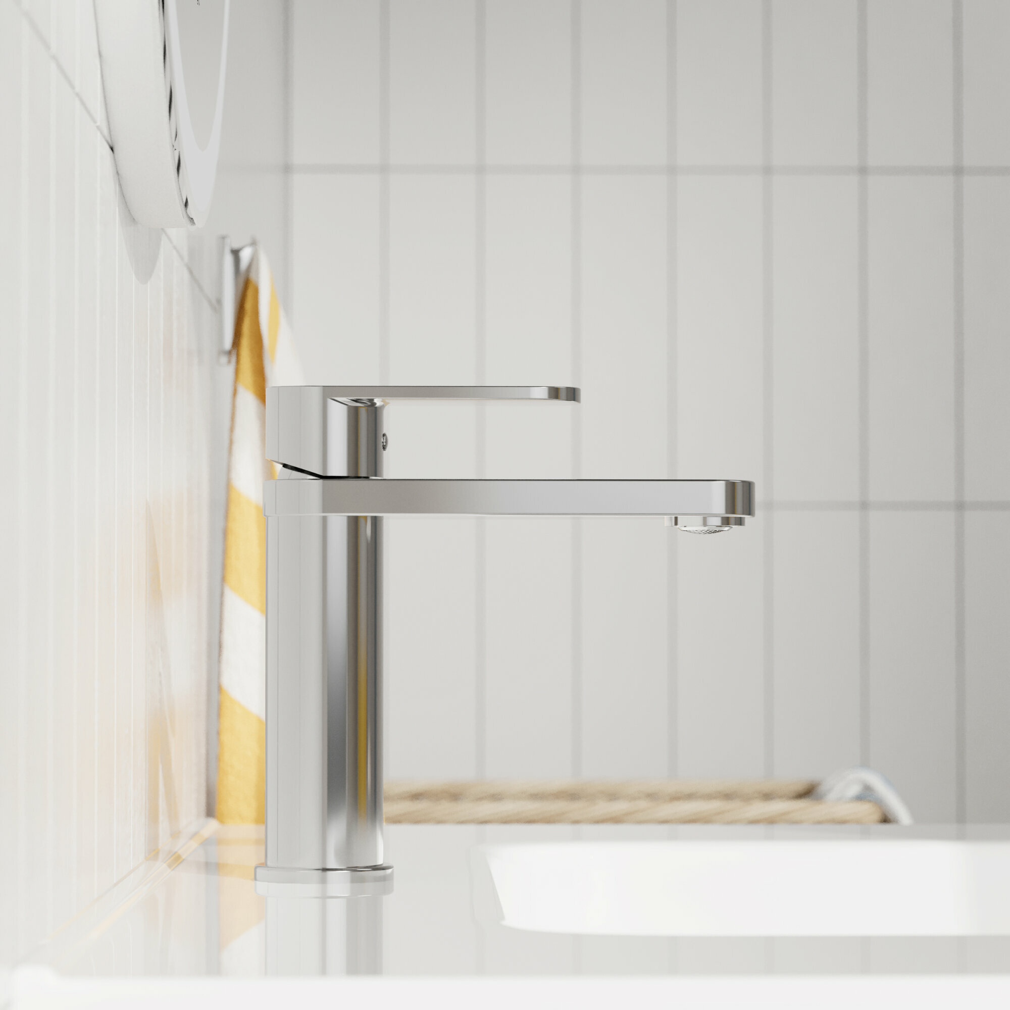 Смеситель для раковины Pragma Olako, хром, OLK3. CFWL.015 — фото 1