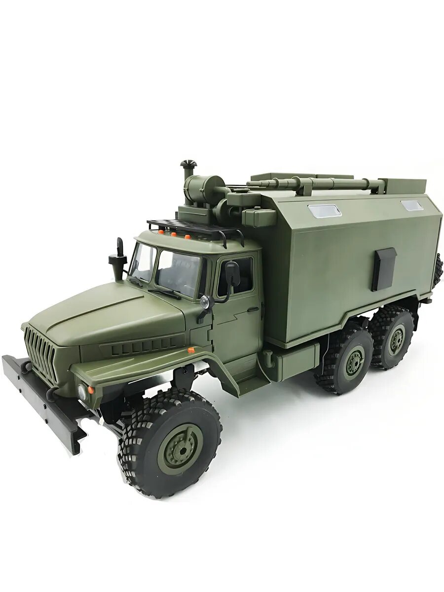 Радиоуправляемая машинка WPL B-36 "УРАЛ", реалистичность, полный привод