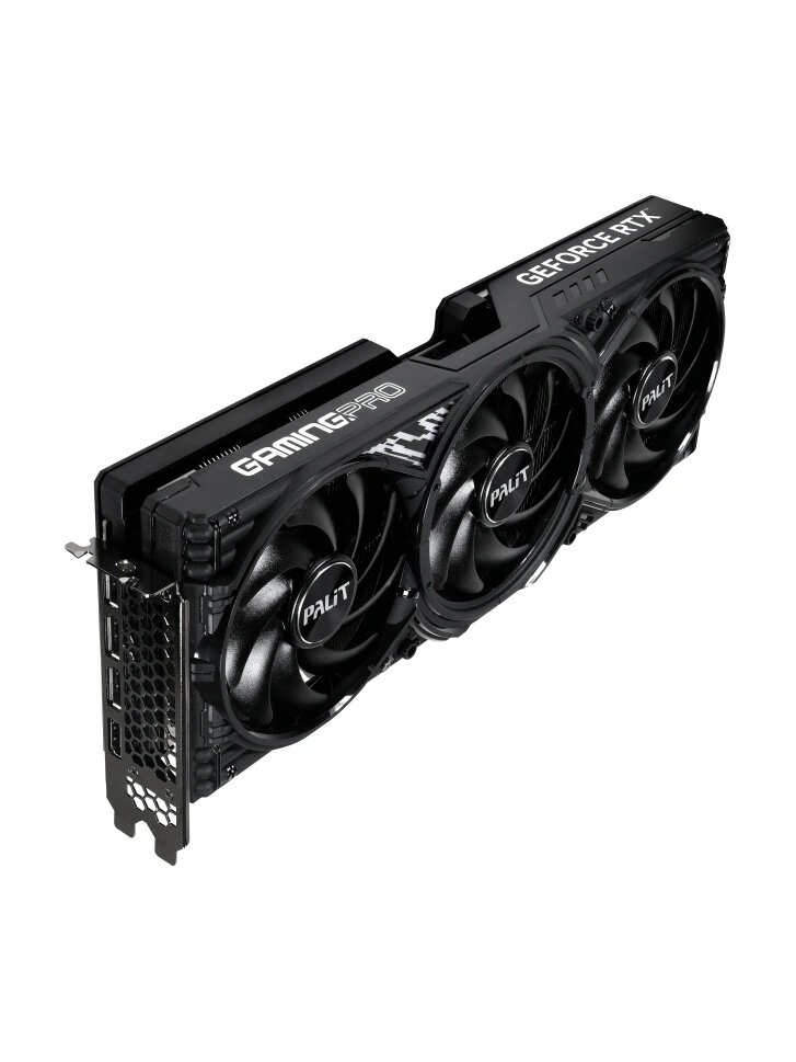 Видеокарта Palit PA-RTX5070Ti GAMINGPRO-S OC 16ГБ, RET (ne7507ts19t2-gb2031u) — фото 1