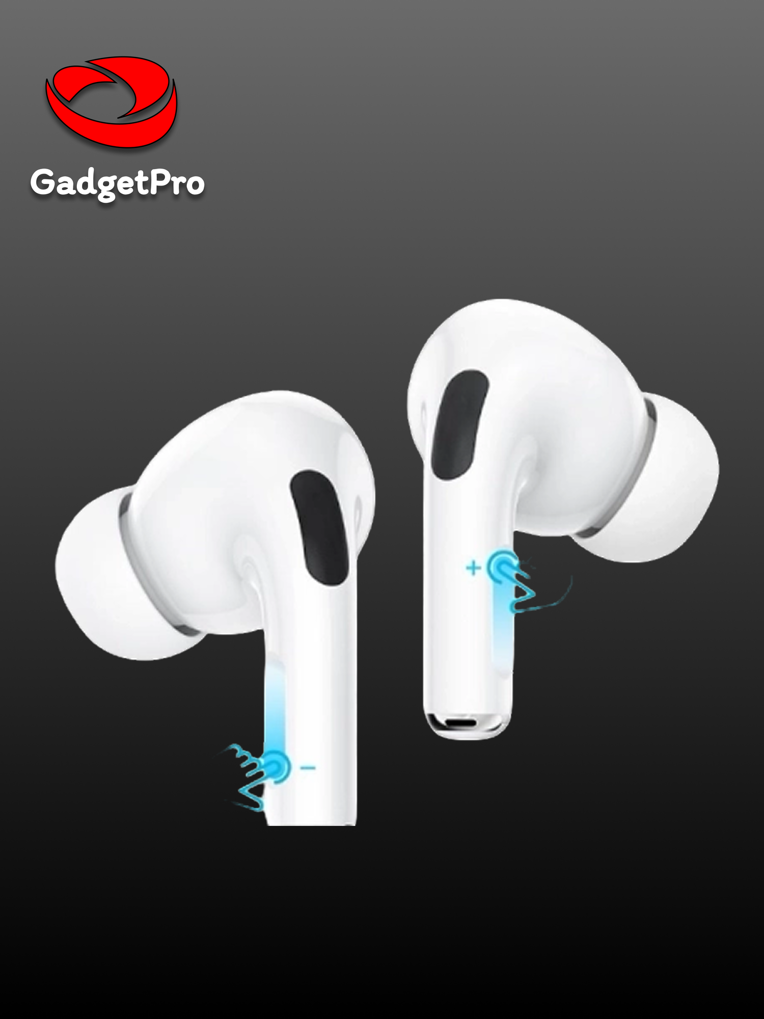 Беспроводные наушники Hoco EW05 Plus, Bluetooth 5.1, ANC, беспроводная зарядка, сенсорное управление, 3.5 ч работы,