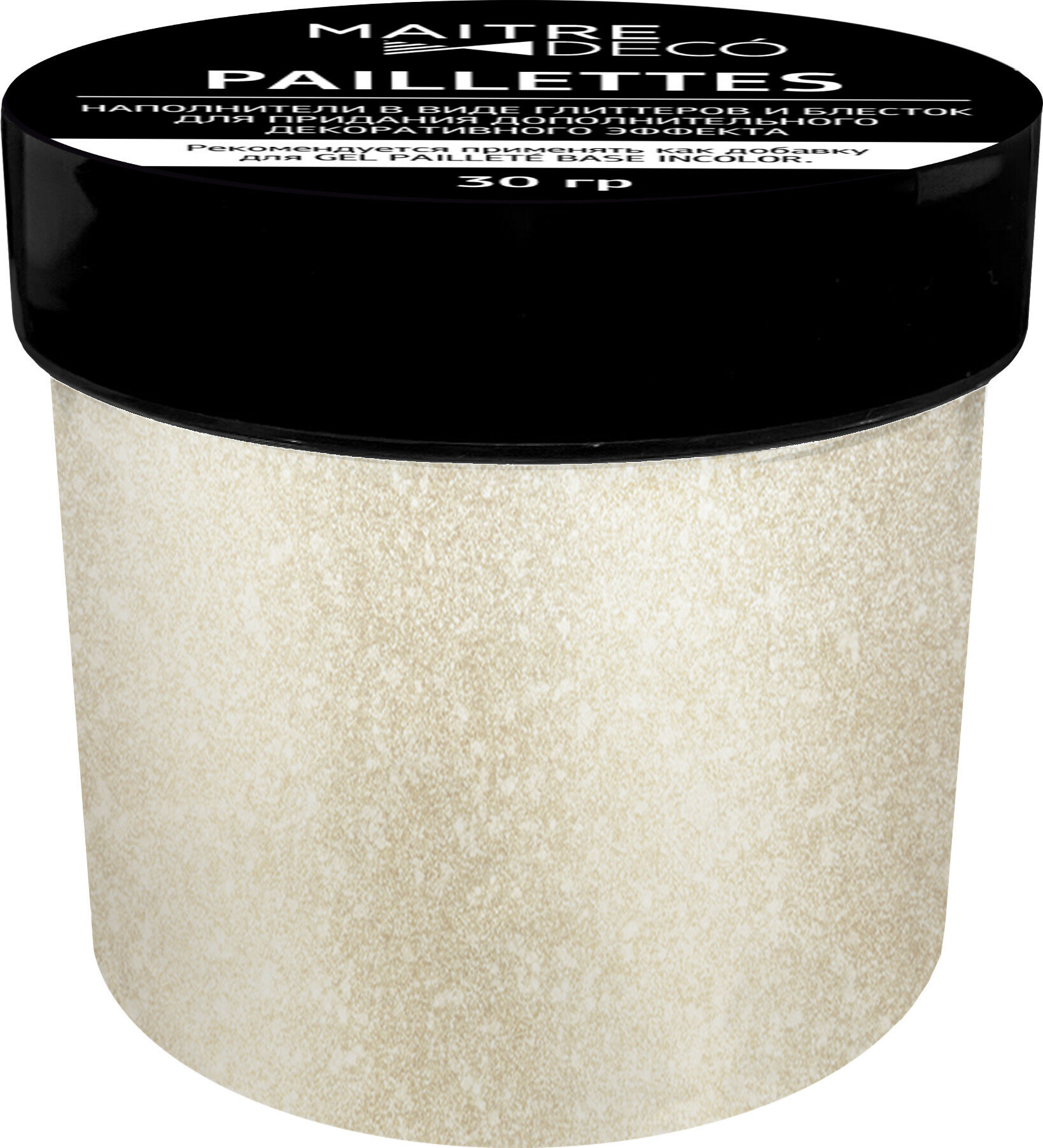 Декоративная добавка Maitre Deco Paillettes Or цвет золото 30 г