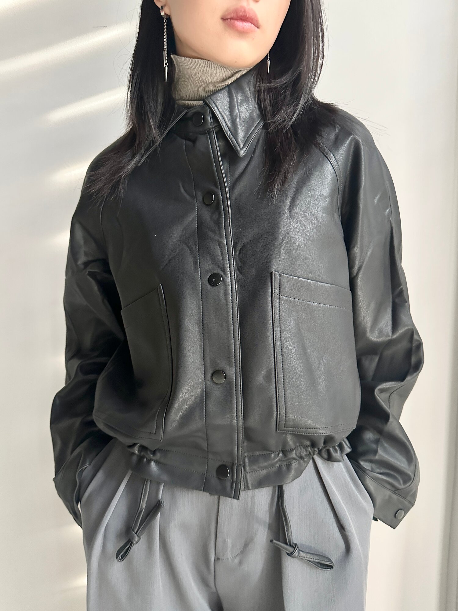 Куртка INK Бордовый, черный, размер Std, черный — фото 1