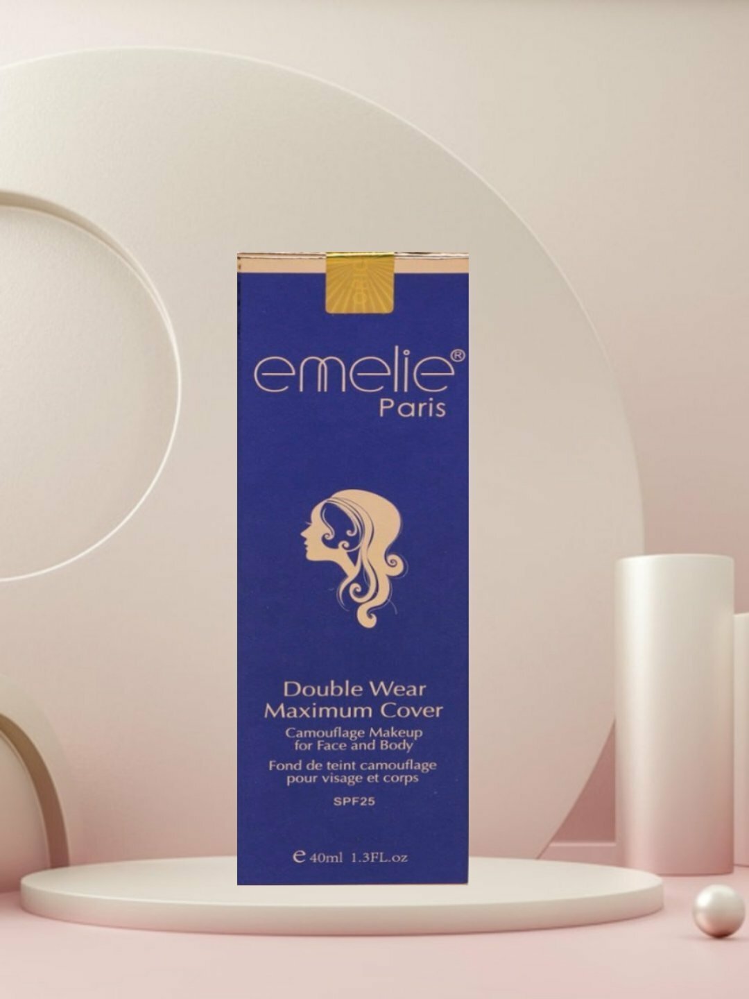 Тональный крем Emelie Paris с SPF25 — ровный тон, защита и уход в одном флаконе 01