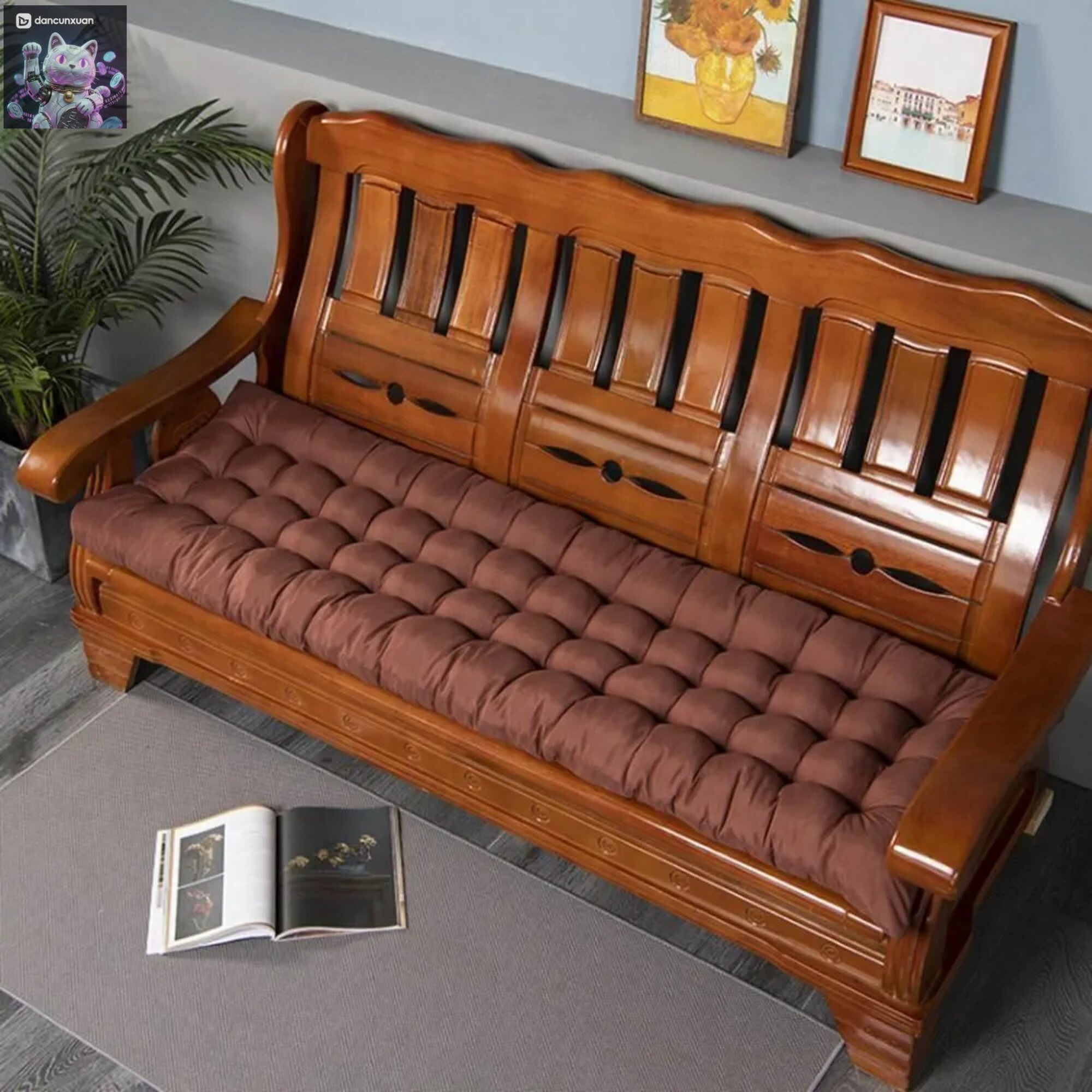 Подушка Для Садовых Качелей И Кресла Гамака Мягкое Наполнение