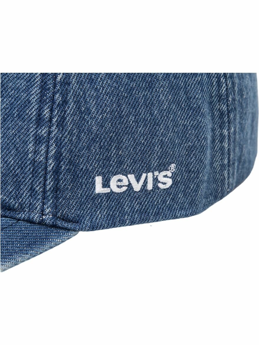 Бейсболка Levi's Essential Cap для женщин, размер OS, синий — фото 1