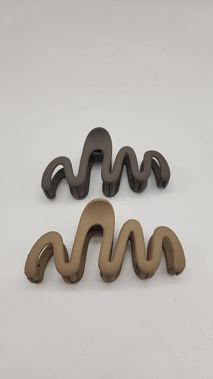 Крабики для волос, заколка с матовым покрытием, зажим