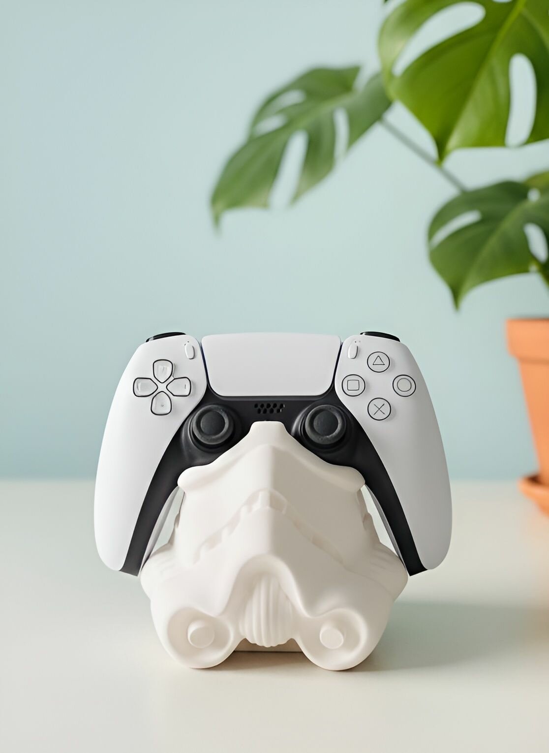 Штурмовик Подставка для геймпада PlayStation 5 (белый)