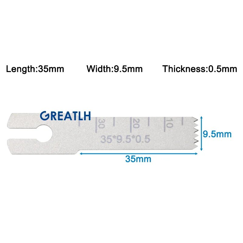 Лезвия для костной пилы GREATLH, нержавеющая сталь