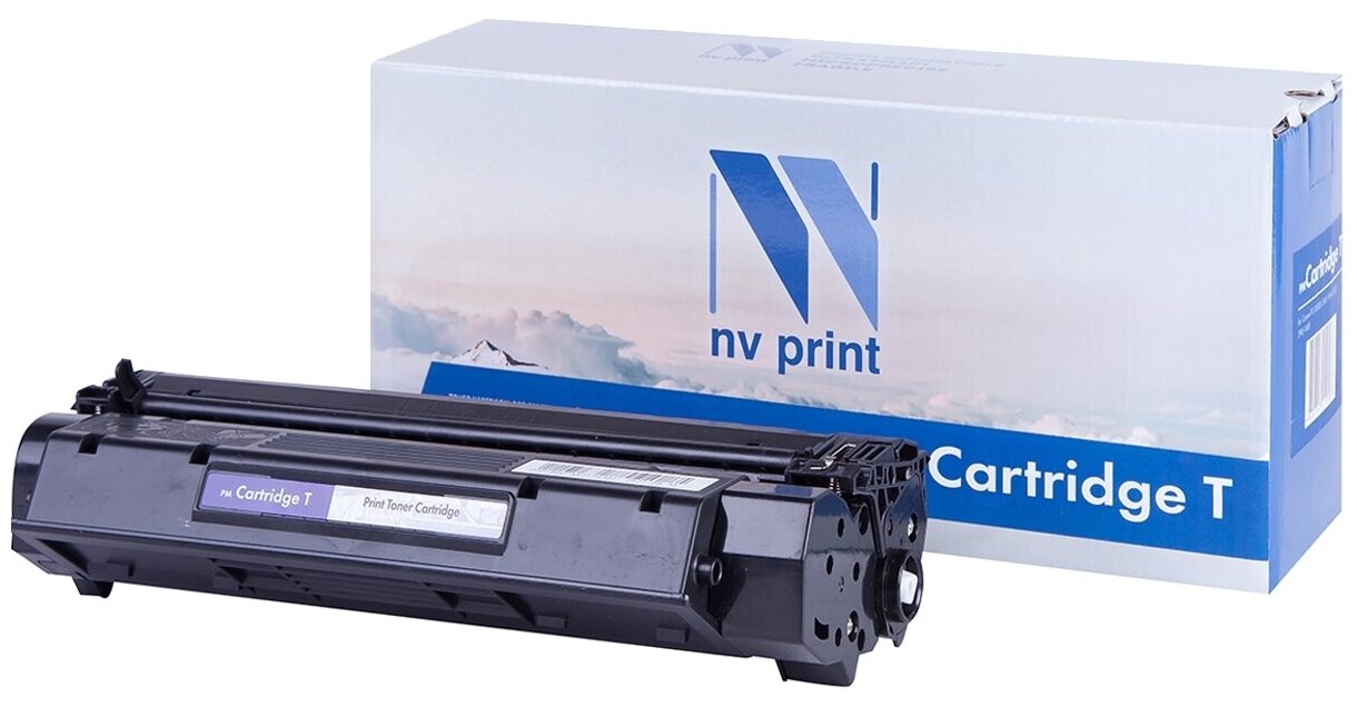 Картридж тонер NV-print для принтеров Canon T type PC-D320, L340, FAX-L380, L390, L400 Black черный совместимый