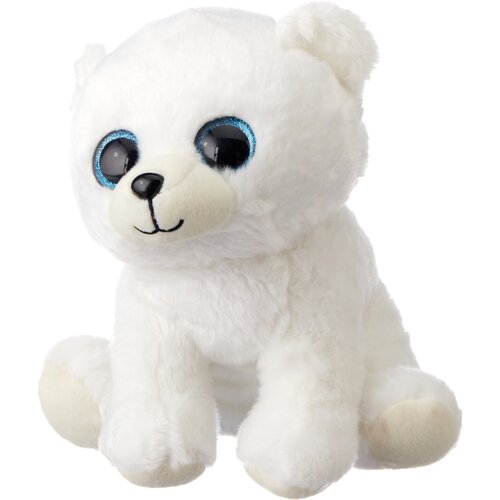 Мягкая игрушка ABtoys Медвежонок белый, 24 см, белый