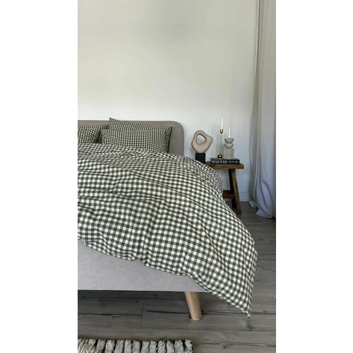 Пододеяльник 180х200 из варёного хлопка, цвет Vintage Vibes