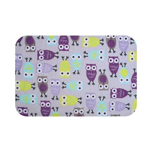 PEPPY Плюш 3RKC NIGHT OWLS ФАСОВКА 48 x 48 см 440 г/кв.м 100% полиэстер tiffany/violet