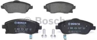 Дисковые тормозные колодки передние Bosch 0986424527 для Opel Corsa, Opel Combo, Opel Meriva, Opel Tigra (4 шт.)