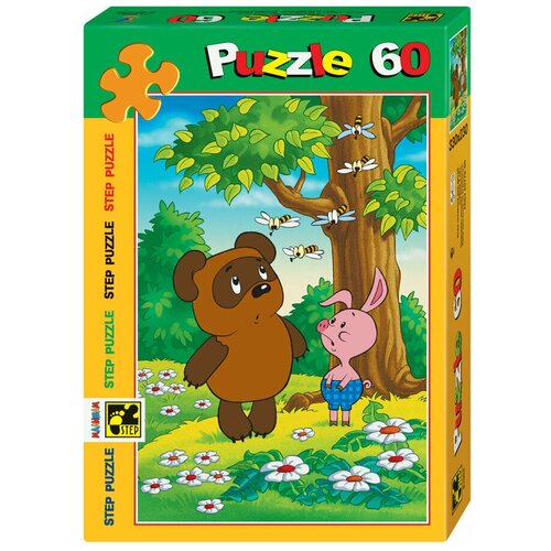 Пазл Step puzzle Союзмультфильм Винни Пух (81004), 60 дет. пазл step puzzle disney винни пух 95004 260 дет