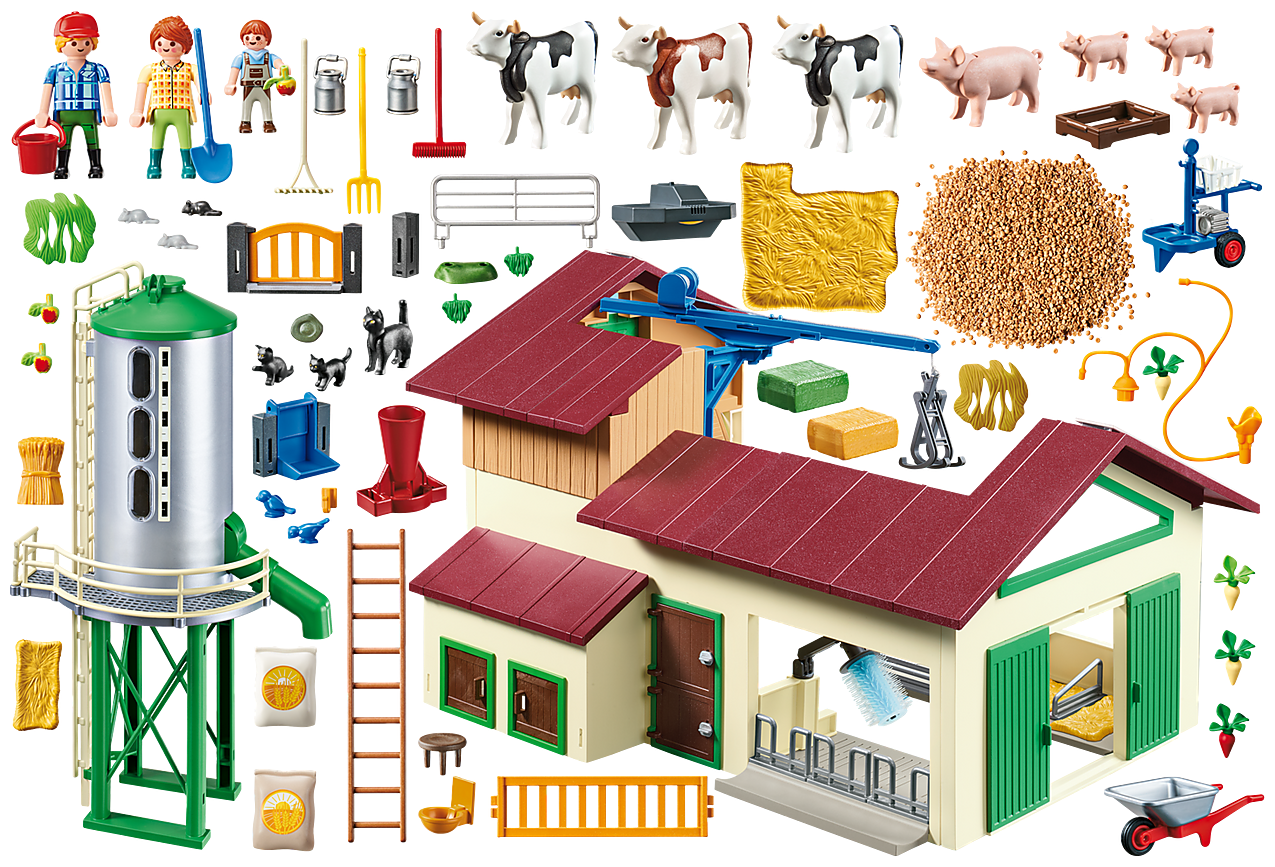 Подробные характеристики Набор с элементами конструктора Playmobil Country ...