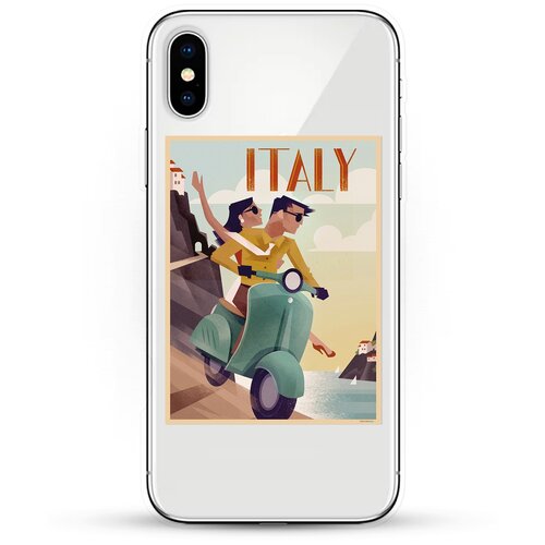 фото Силиконовый чехол италия на apple iphone xs andy & paul