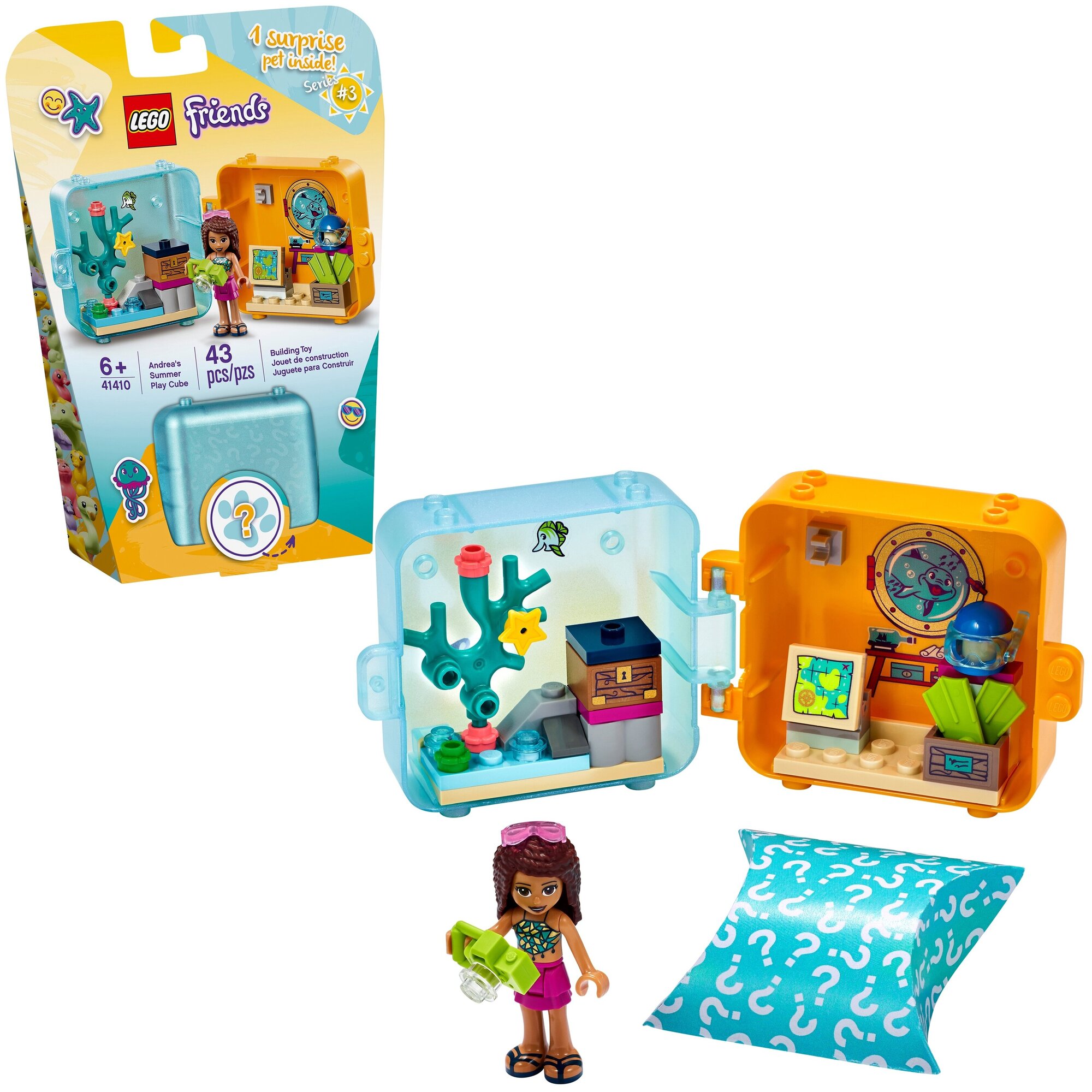 Конструктор LEGO Friends Игровая шкатулка Андреа, 49 деталей (41410) - фото №3