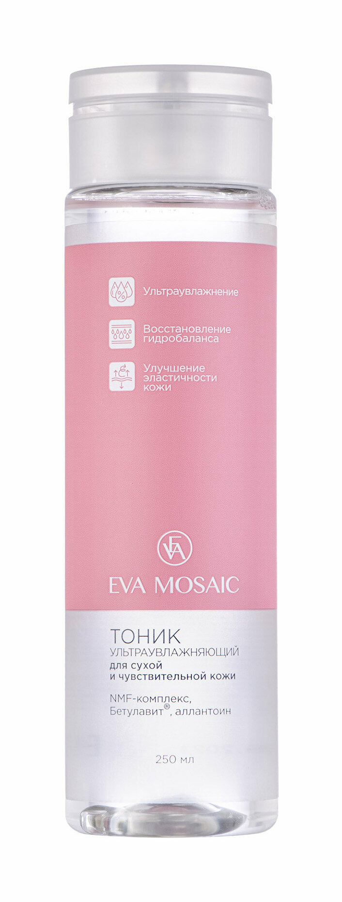 Eva Mosaic Тоник для сухой и чувствительной кожи ультраувлажняющий, 250 мл