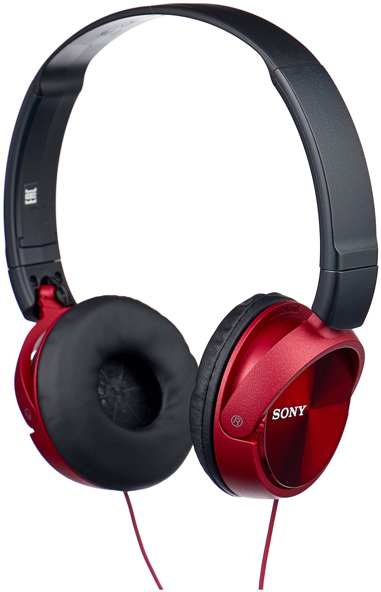 Наушники Sony MDR-ZX310AP красные