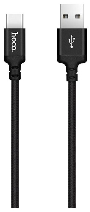 Дата-кабель Hoco X14 Times USB - Type-C черный(62868)