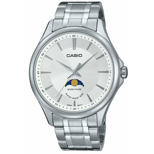 Наручные часы CASIO MTP-M100D-7A, серебряный наручные часы casio mtp m100d 7a серебряный