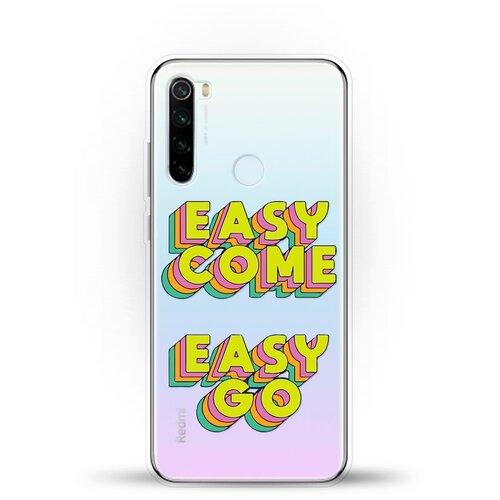 фото Силиконовый чехол easy go на xiaomi redmi note 8t andy & paul