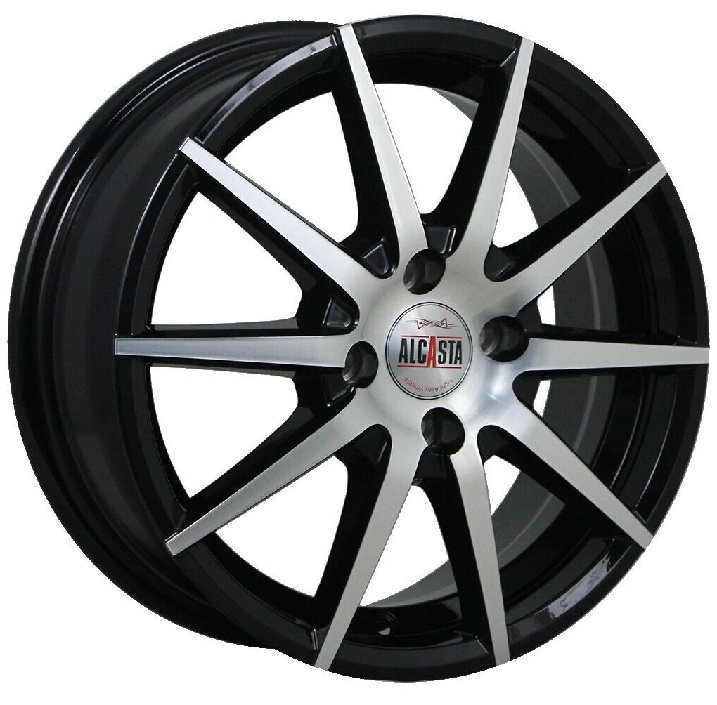 Диск колесный Alcasta M53 6x15/5x100 D57.1 ET38 BKF