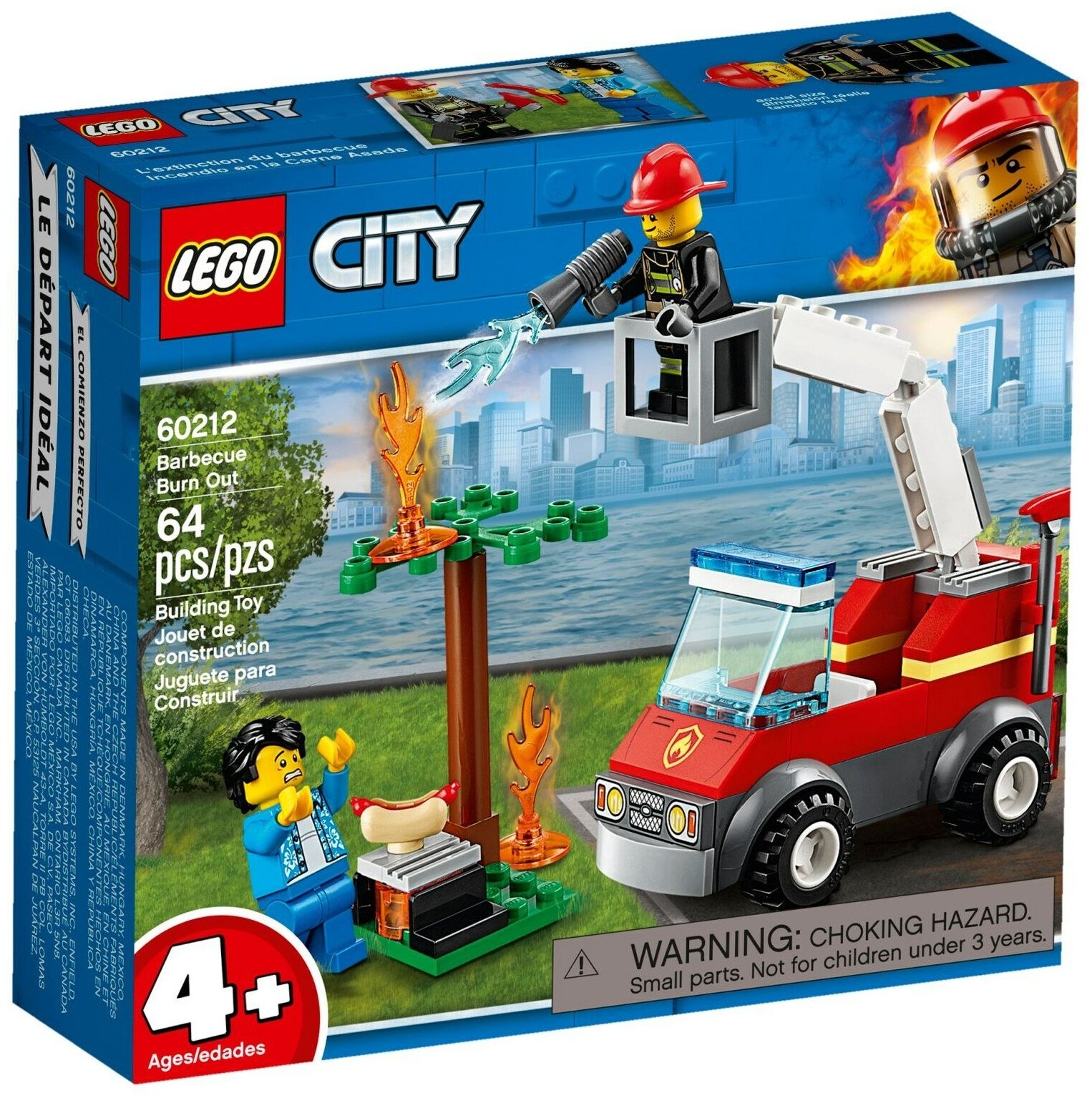 Конструктор LEGO City 60212 Пожар на пикнике