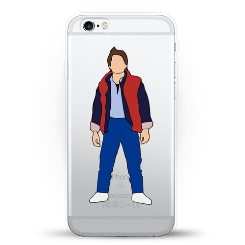 фото Силиконовый чехол марти на apple iphone 6/iphone 6s andy & paul