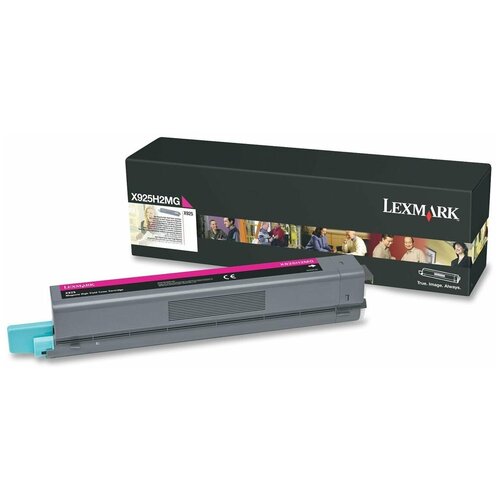 Картридж Lexmark X925H2MG, 7500 стр, пурпурный тонер картридж lexmark 50f5h0e черный для лазерного принтера оригинал