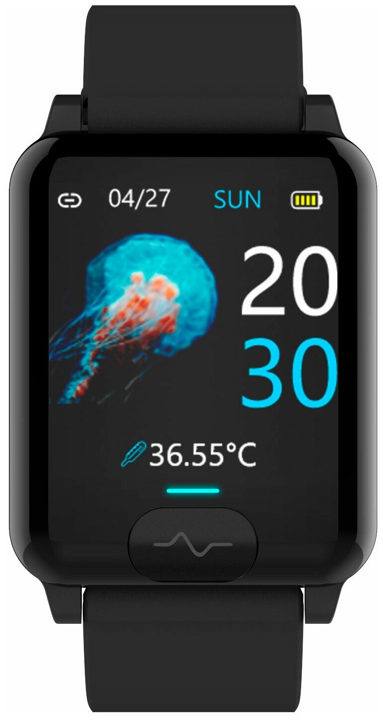 Фитнес-браслет HerzBand Classic ECG-T с измерением температуры